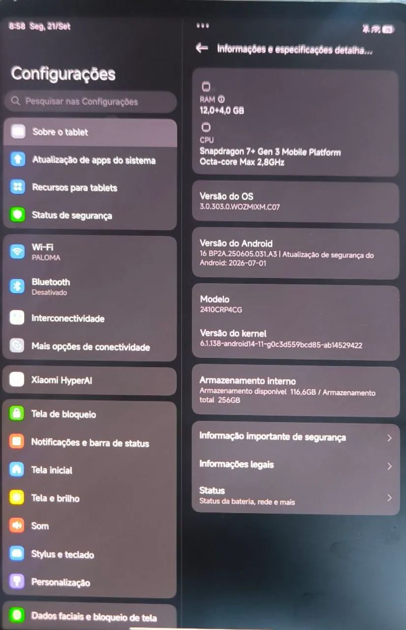 Tablet Xiaomi Pad 7  - Foto 4