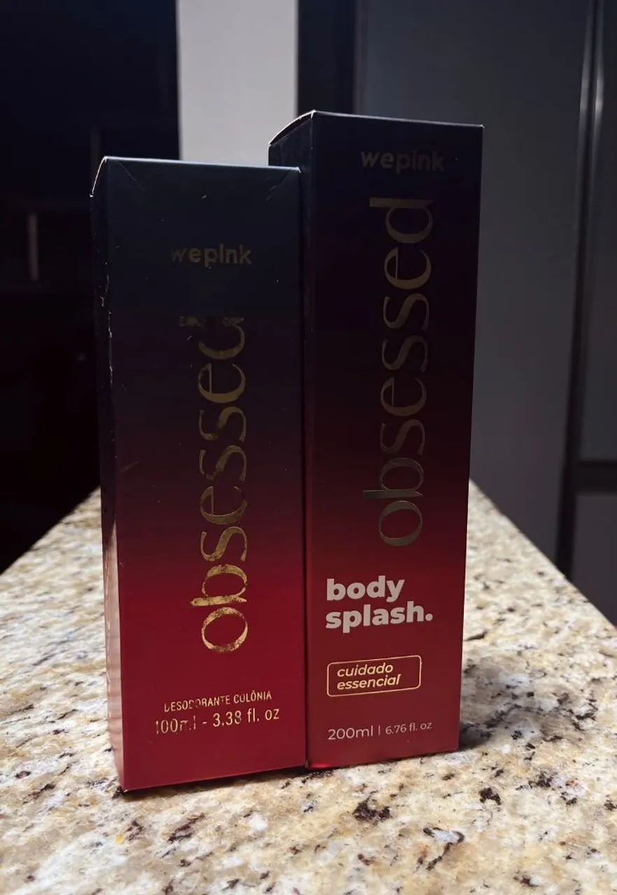 Kit Perfume e Body Splash Obsessed WePink