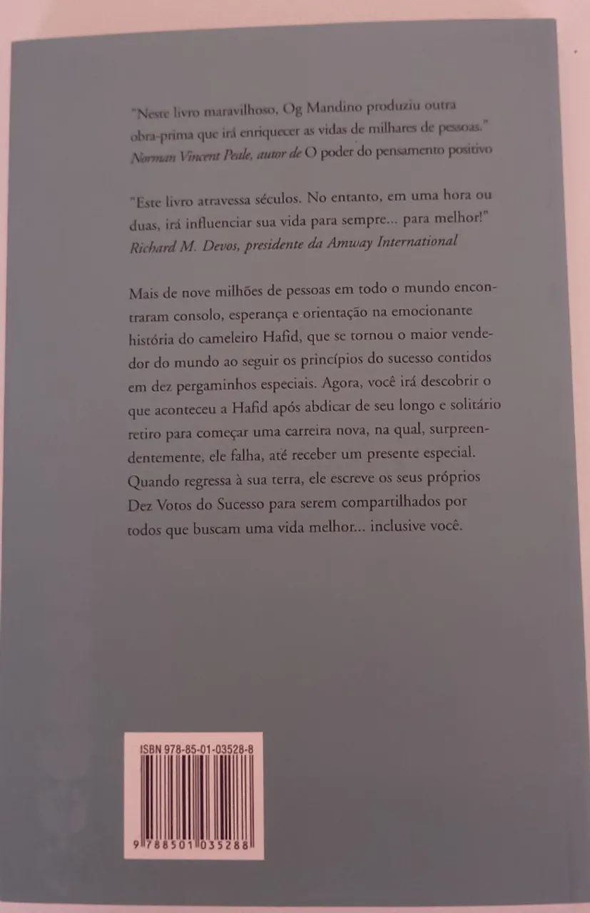 Livro - O Maior Vendedor do Mundo - 2° Parte: O Fim da História - Foto 6