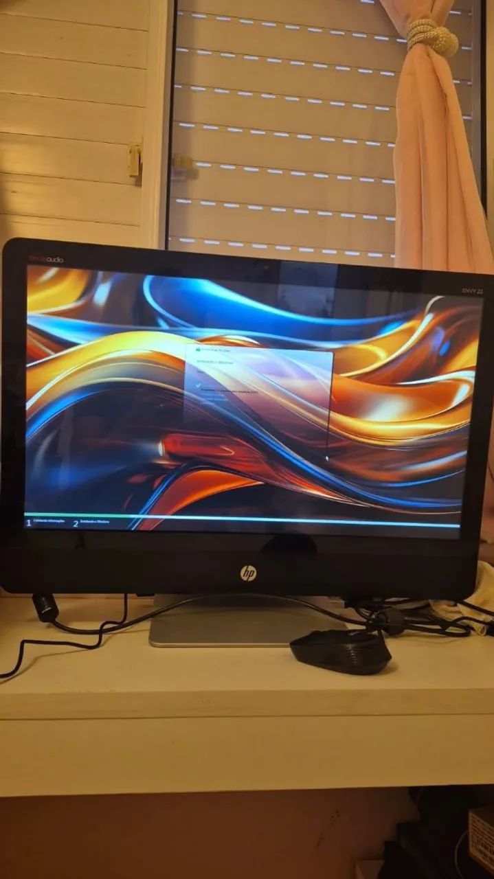 Computador HP All In One toque na tela Nvidia
