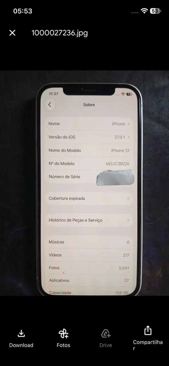 Smartphone iPhone 12 128gb branco - Foto 5
