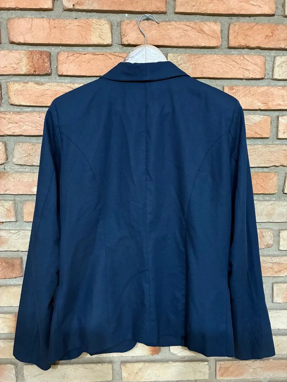 Blazer Feminino Mob Azul Marinho G - Foto 3