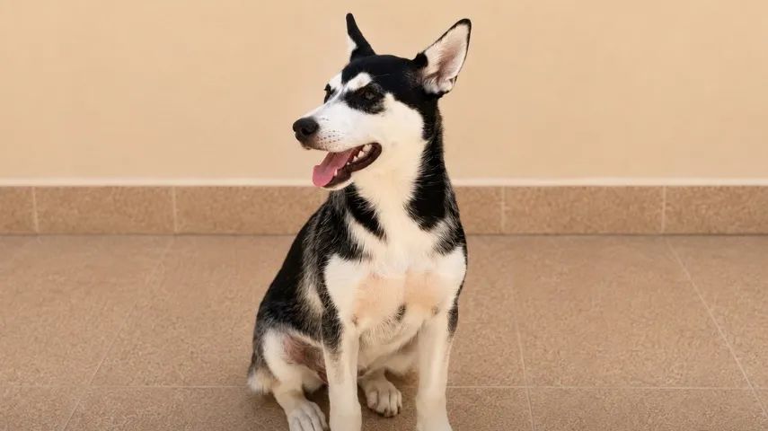 Uma filhote de Husky - Foto 2