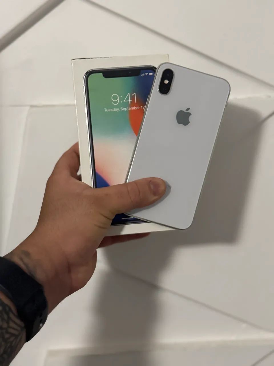 iPhone X todo original com caixa - Celulares e Smartphones