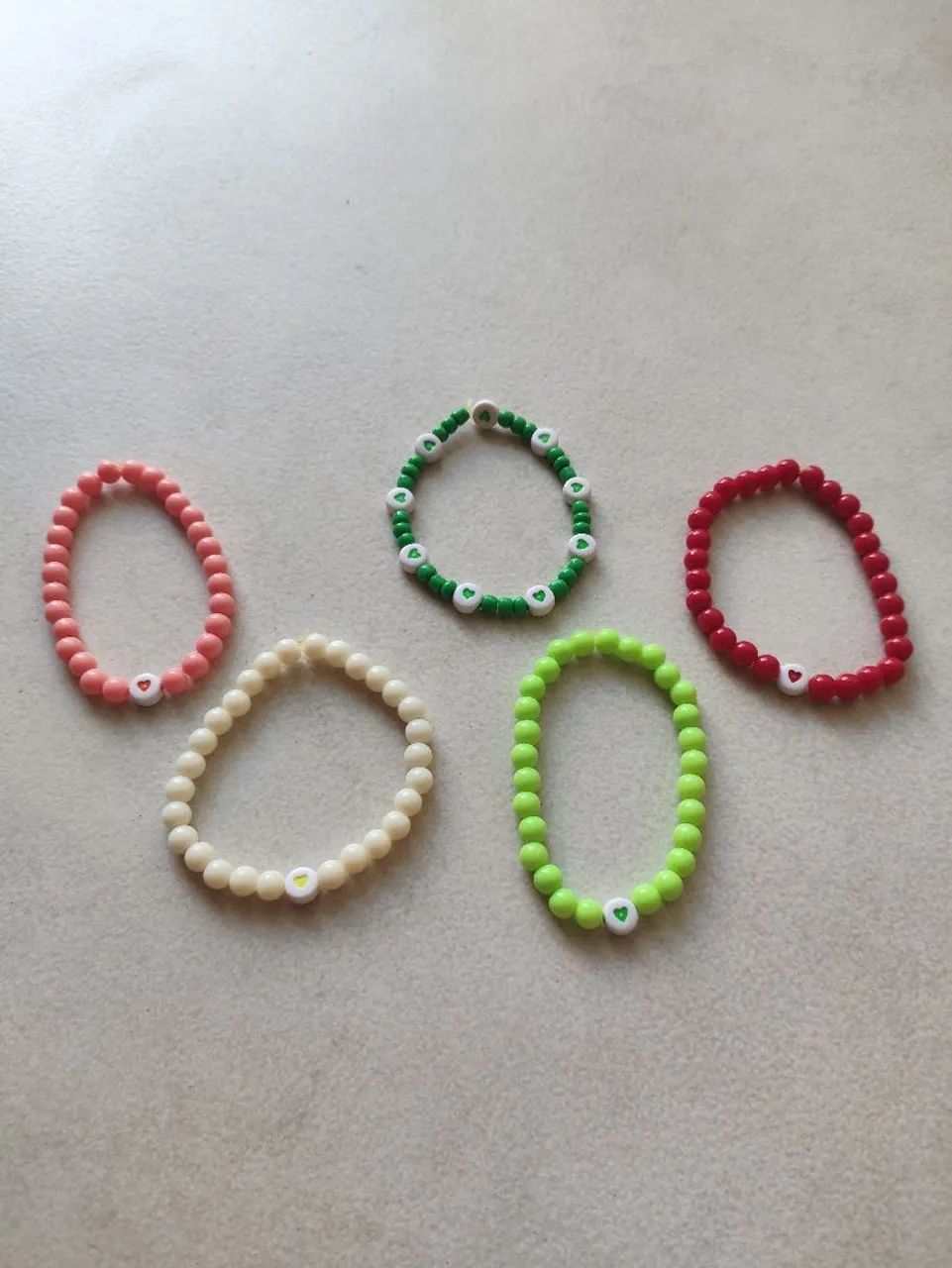 5 pulseiras feito a mão  - Foto 4