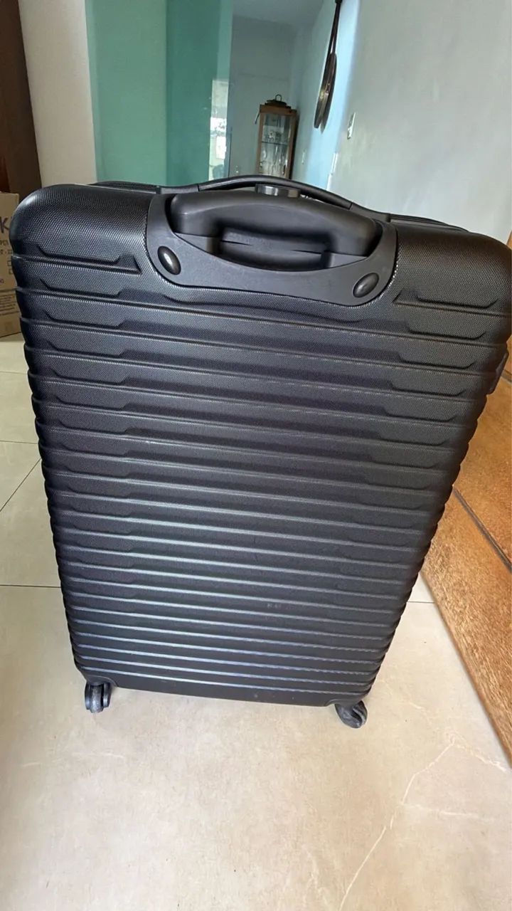Mala de viagem de 23kg preta - Foto 2