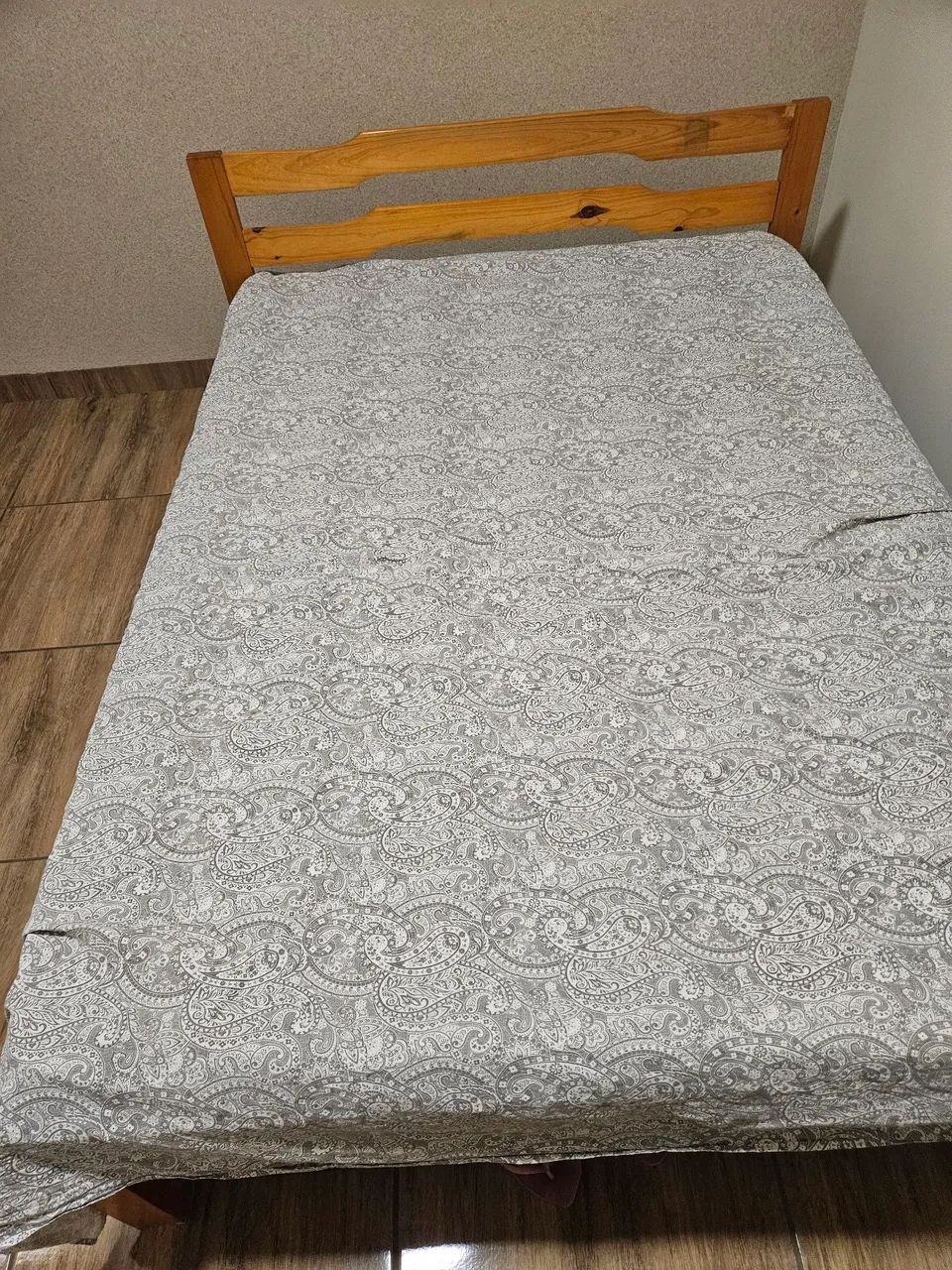 Cama casal com colch ão  - Foto 2