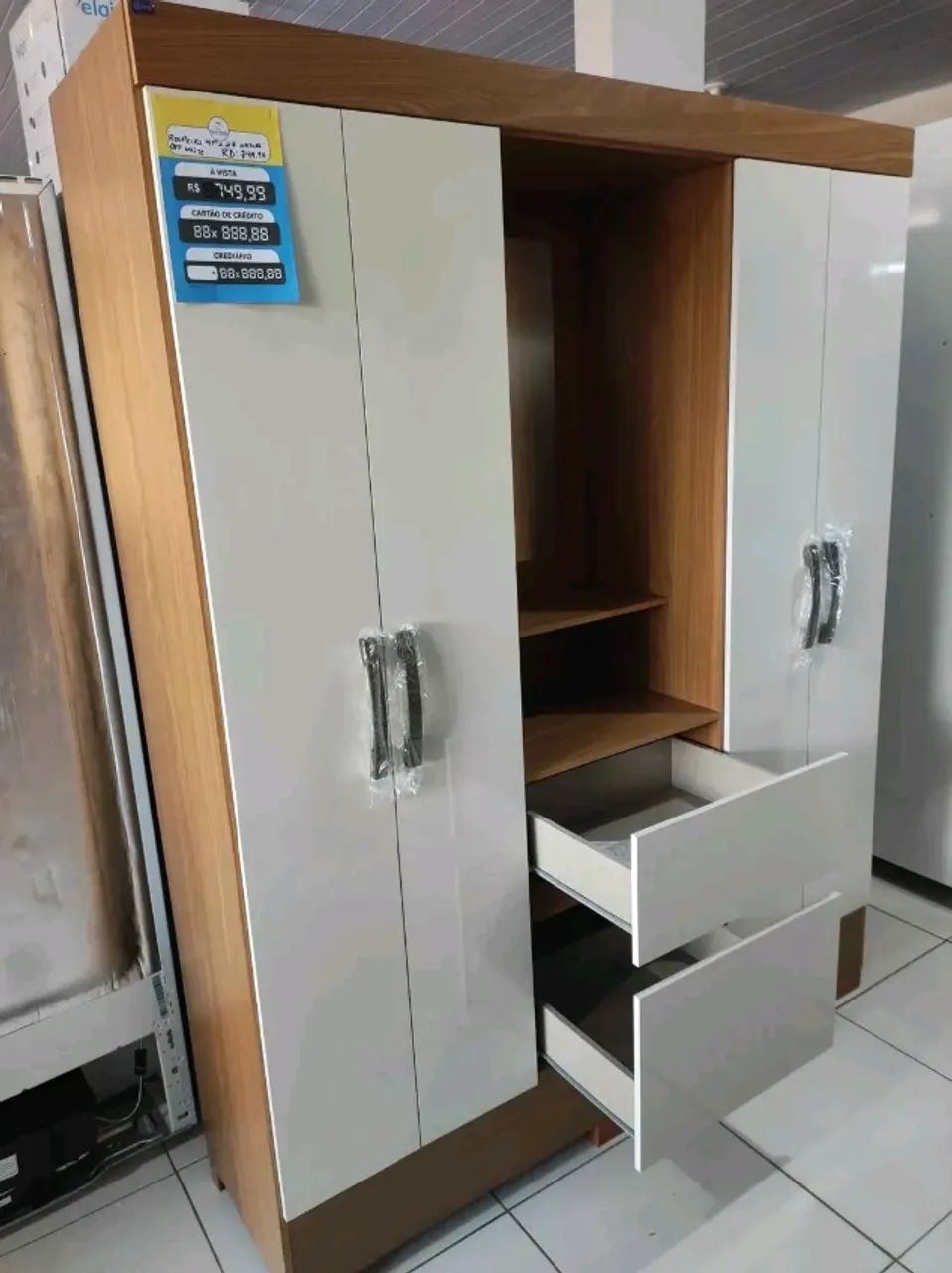 GUARDA ROUPA NOVO - Foto 2