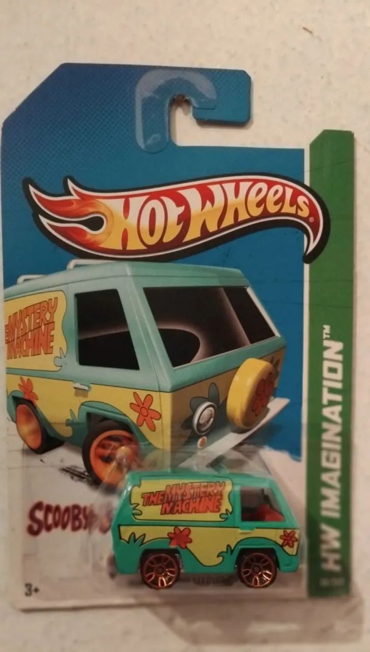 Carrinho da hot wheels THE MYSTERY MACHINE 