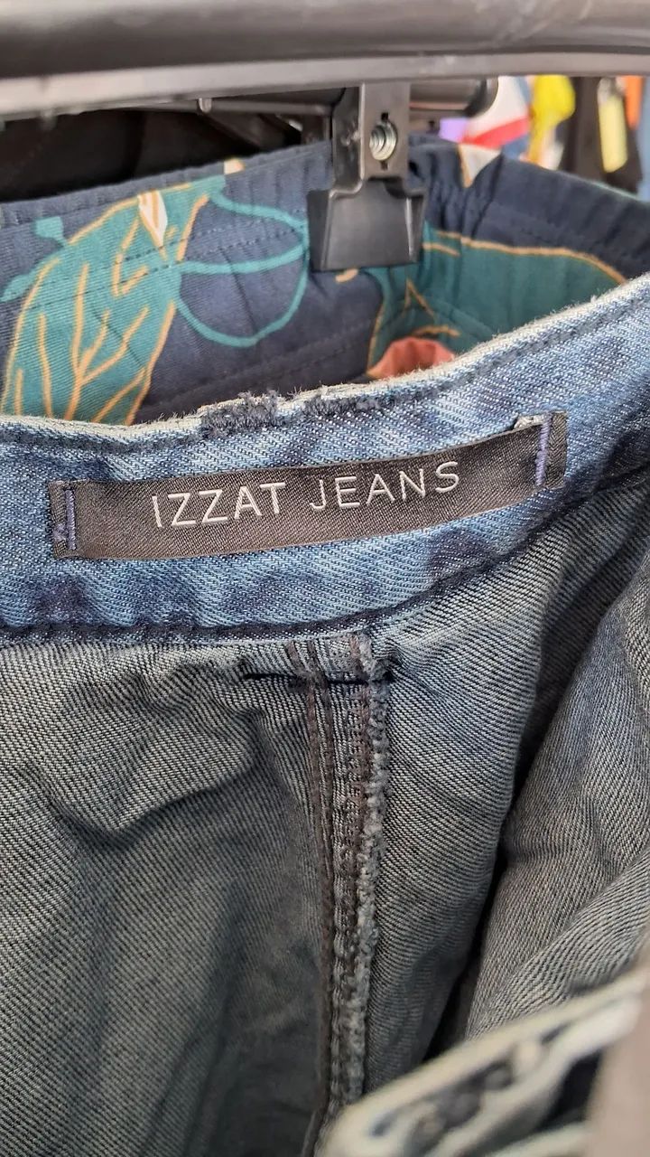 Saia jeans longa plus Size - Foto 4