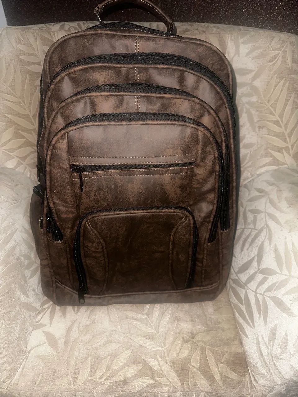 Mochilas de couro 