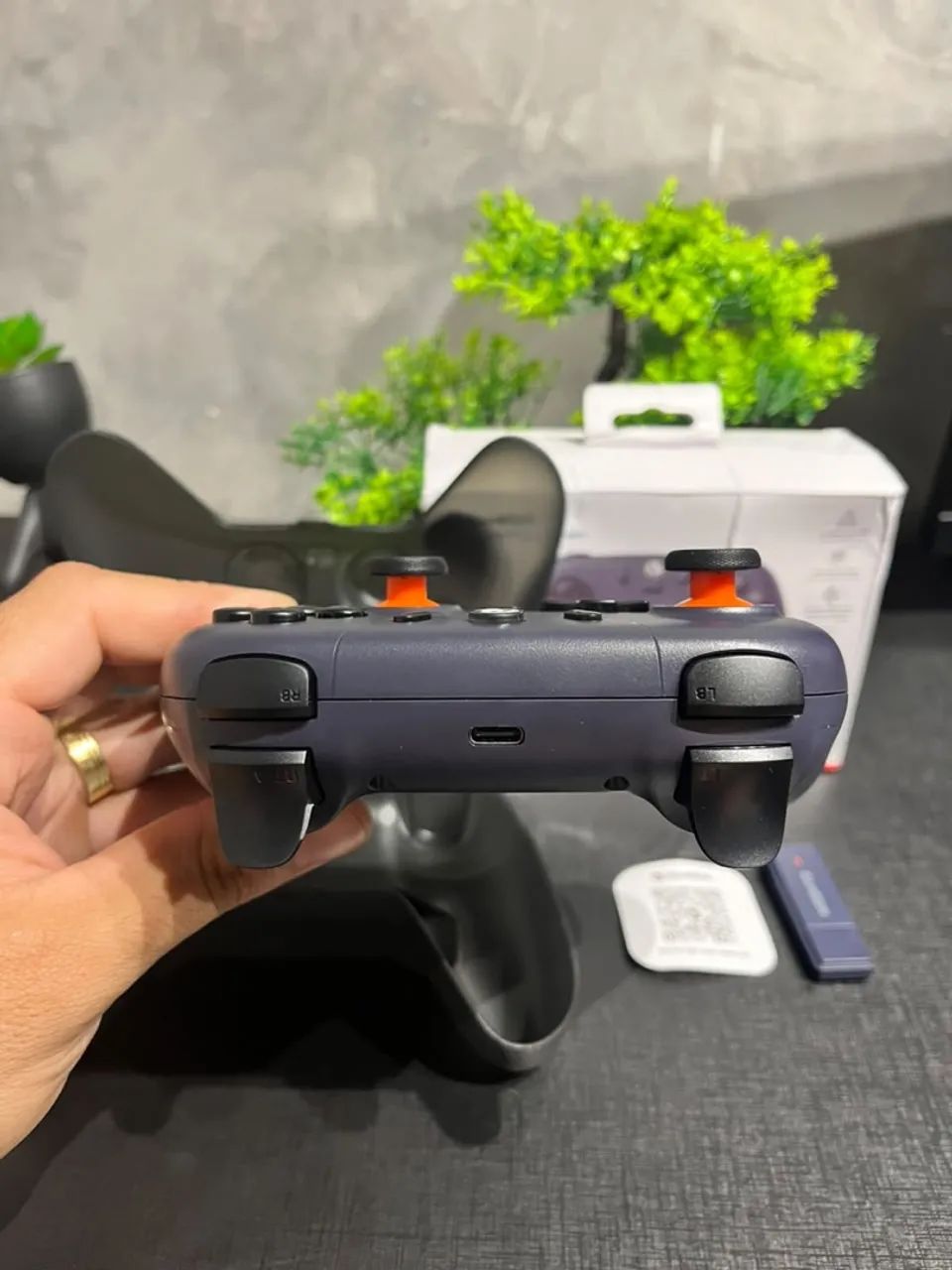 Controle GameSir T4 Nova Lite + Suporte de celular  - Foto 4