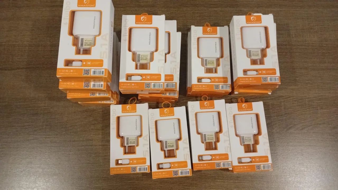 Carregador tipo C ou tipo iPhone 