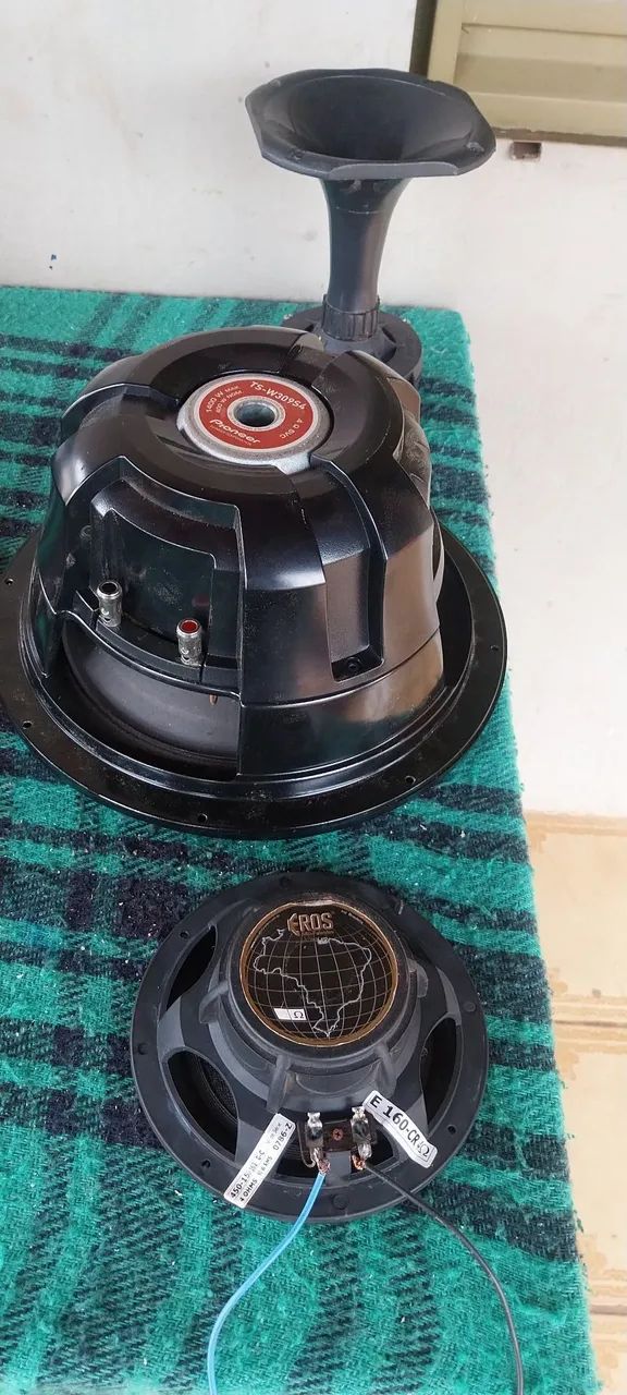 CAIXA TRIO COM SUB DA PIONEER!? - Foto 3
