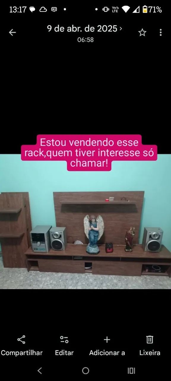 Rack suspenso 