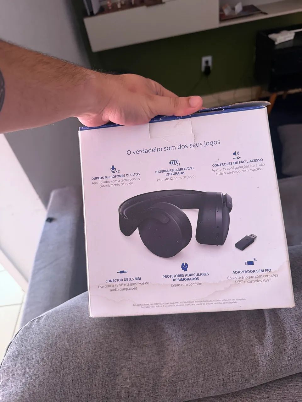 Headset Pulse 3d Sony - Foto 2