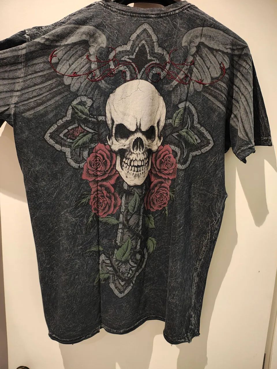 Camiseta Affliction autêntica USA  - Foto 5