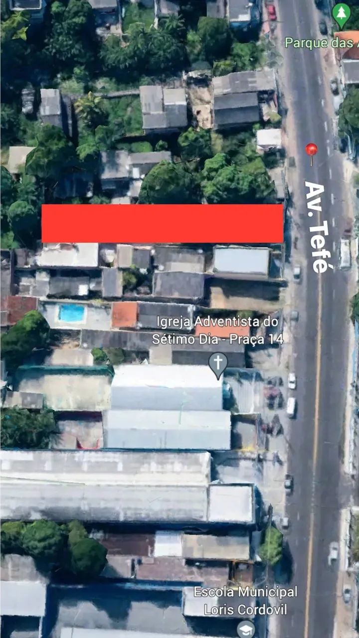 Vendo Terreno com 600m2, Av Tefe.