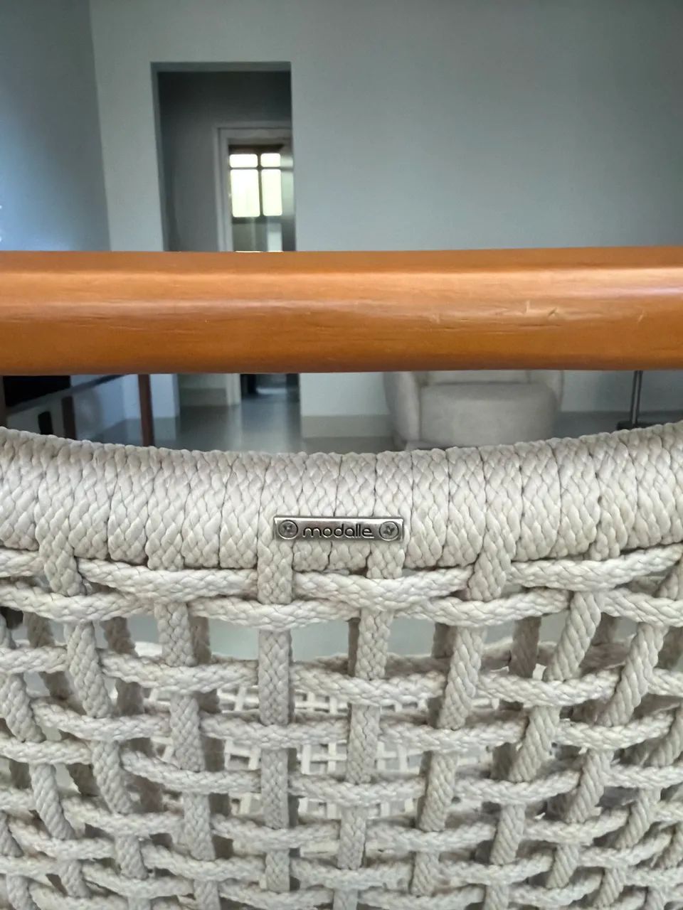 Cadeira de mesa - corda náutica  - Foto 4