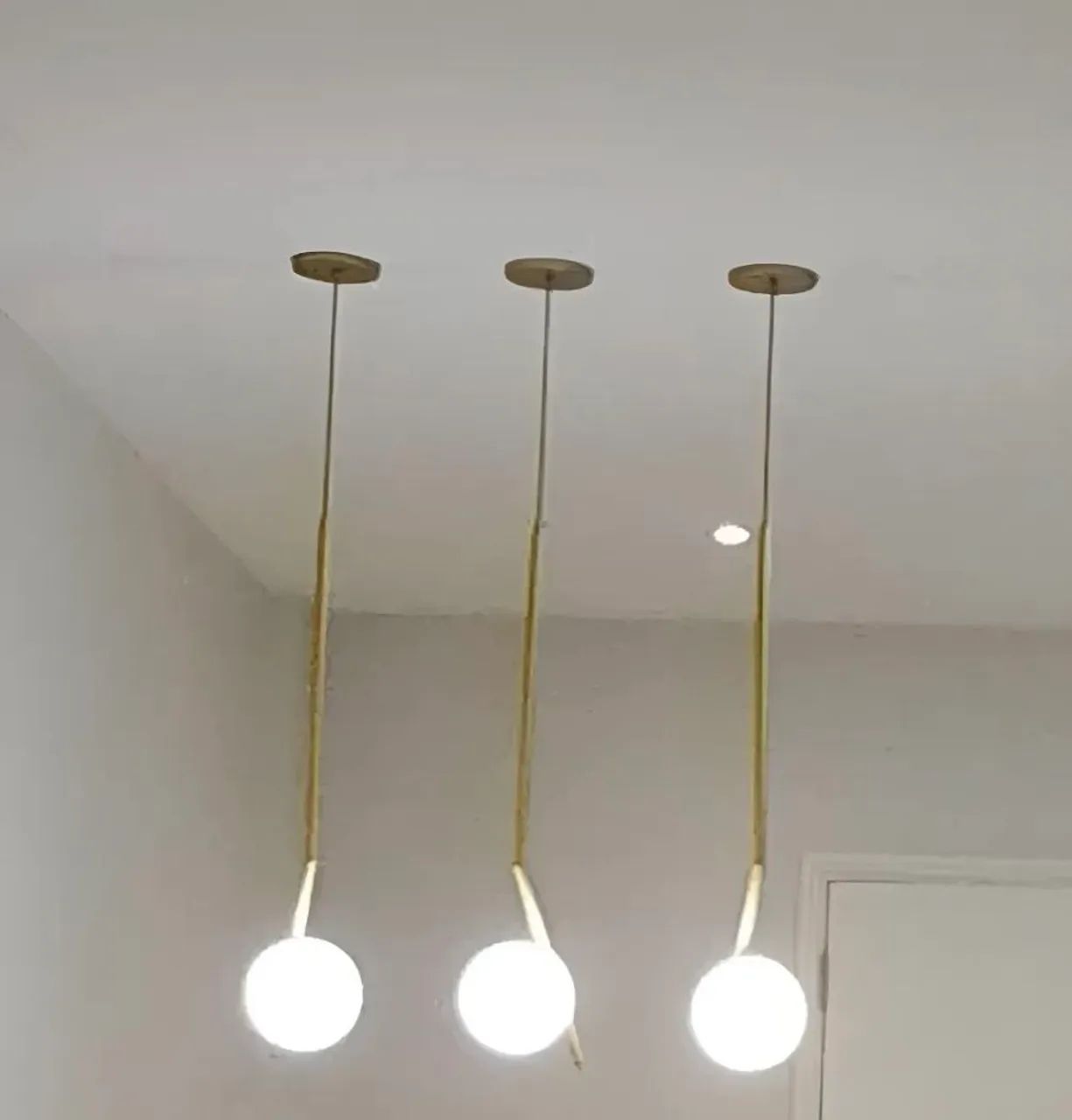 3 Pendentes Orluce Globe V1174 - Foto 2