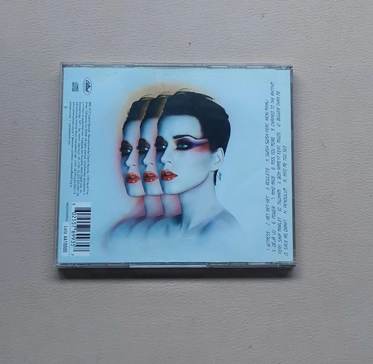 CD Katy Perry - Witness  - Foto 2