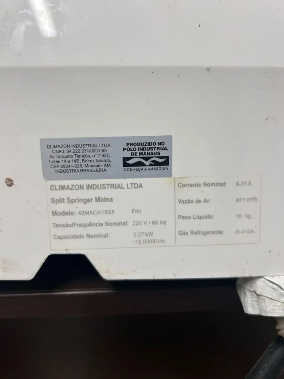Ar  Condicionado 18.000 Btu's SPRINGER Midea - Foto 4