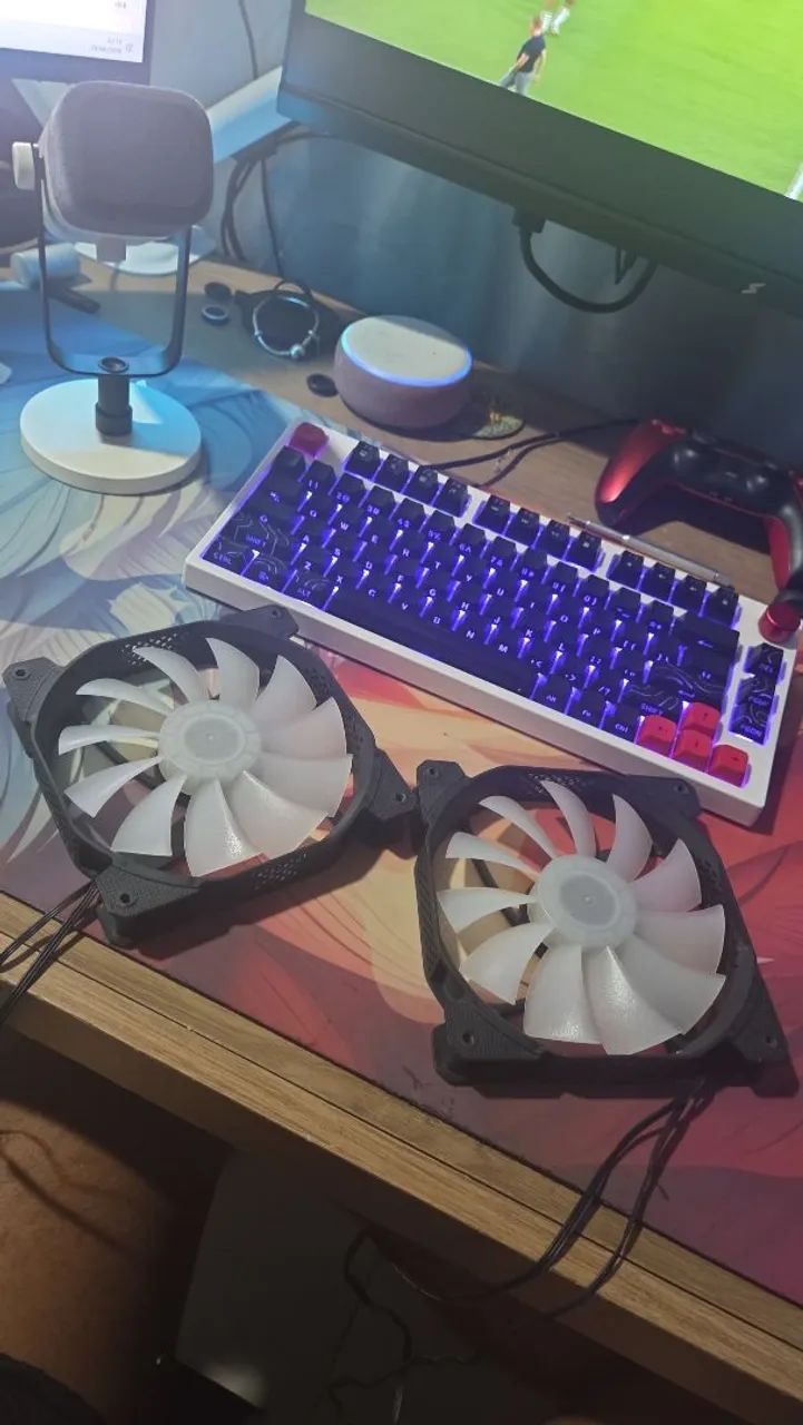 Fans montech 140mm - 2 pares