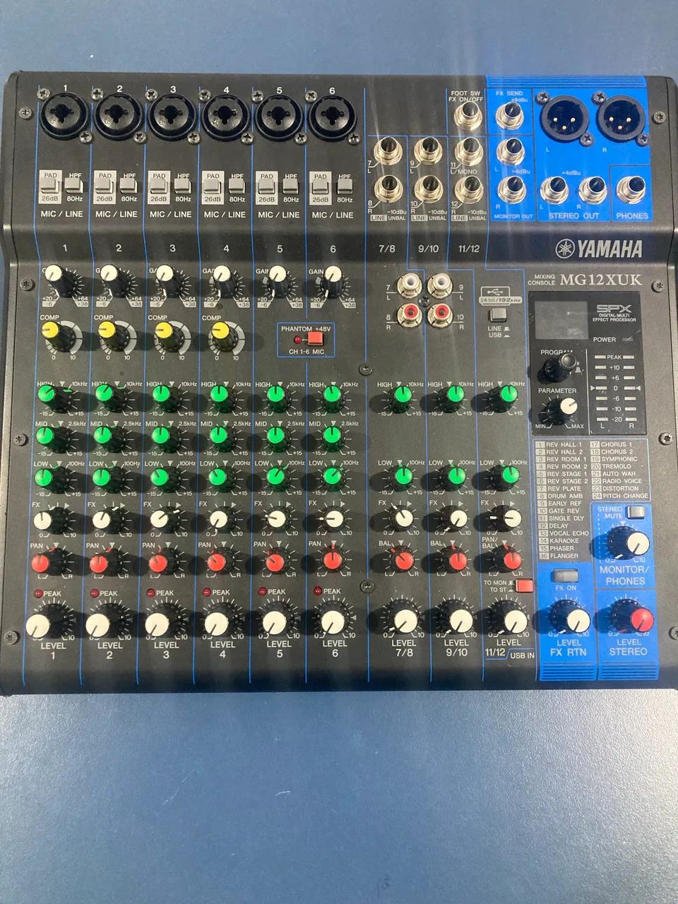 Mesa Yamaha MG12XUK - Foto 4