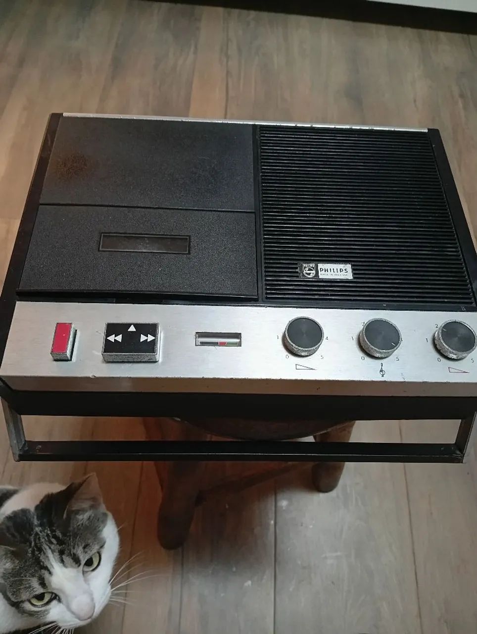 Gravador/ reprodutor Phipps anos 70