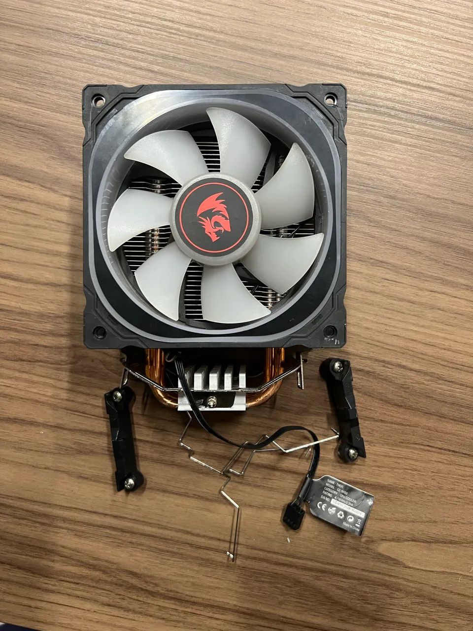 Cooler CPU Redragon Thor RGB para Intel e AMD - Perfeito Estado  - Foto 2