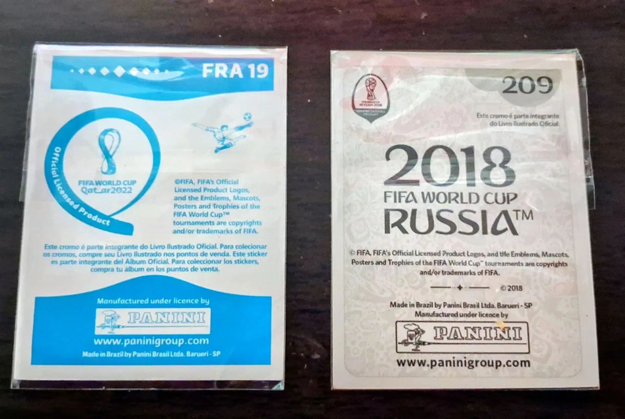 Craques da Copa do Mundo- Kylian Mbappé- 2018 e 2022 - Foto 2