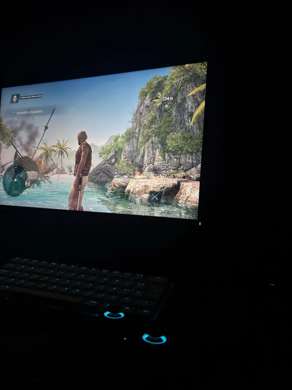  Nintendo Switch com 2 modos desbloqueado e original dando para jogar GTA V - Foto 2