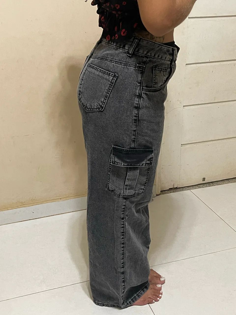 Calça wedi leg   - Foto 2