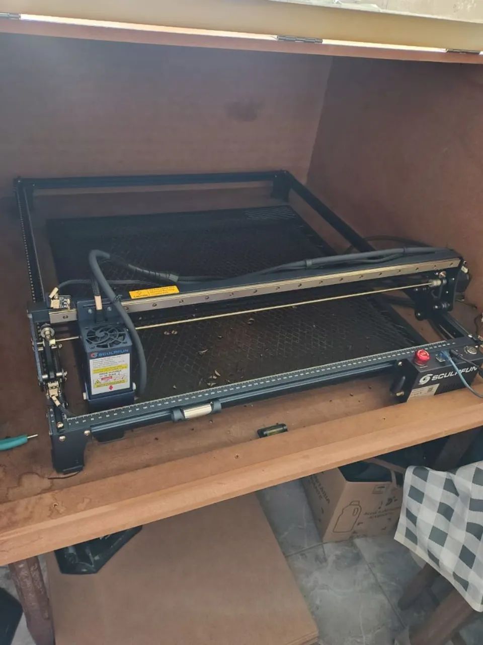Máquina de corte a laser Sculpfun S30 Ultra 22w