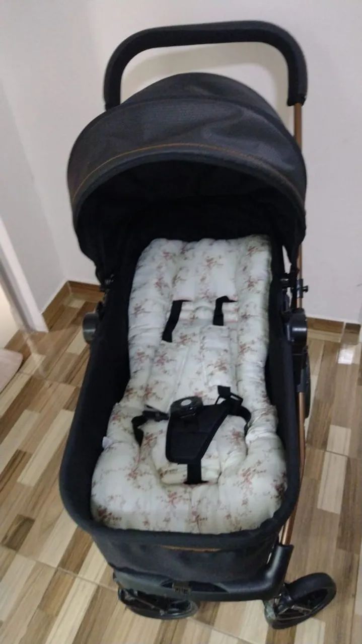 Carrinho de bebê (moisés)+ Bebê conforto - Foto 3