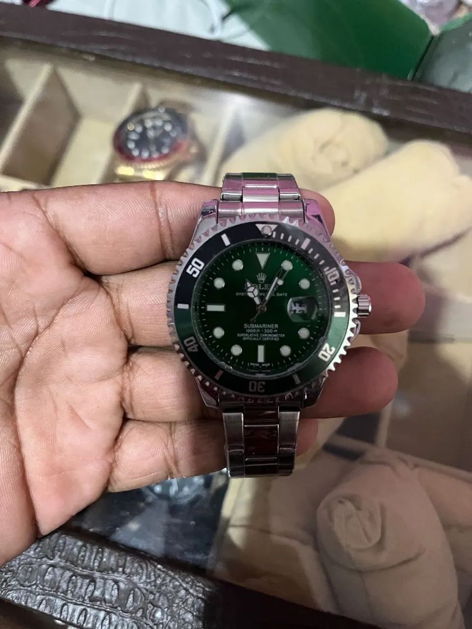 Rlx submariner verde 