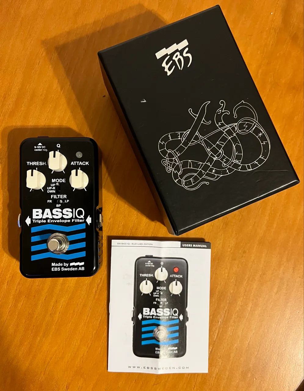 ベース EBS BASSIQ Triple Envelope Filter Pedal baixo EBS Triple Envelope Filter Bass IQ Blue Label : Amazon