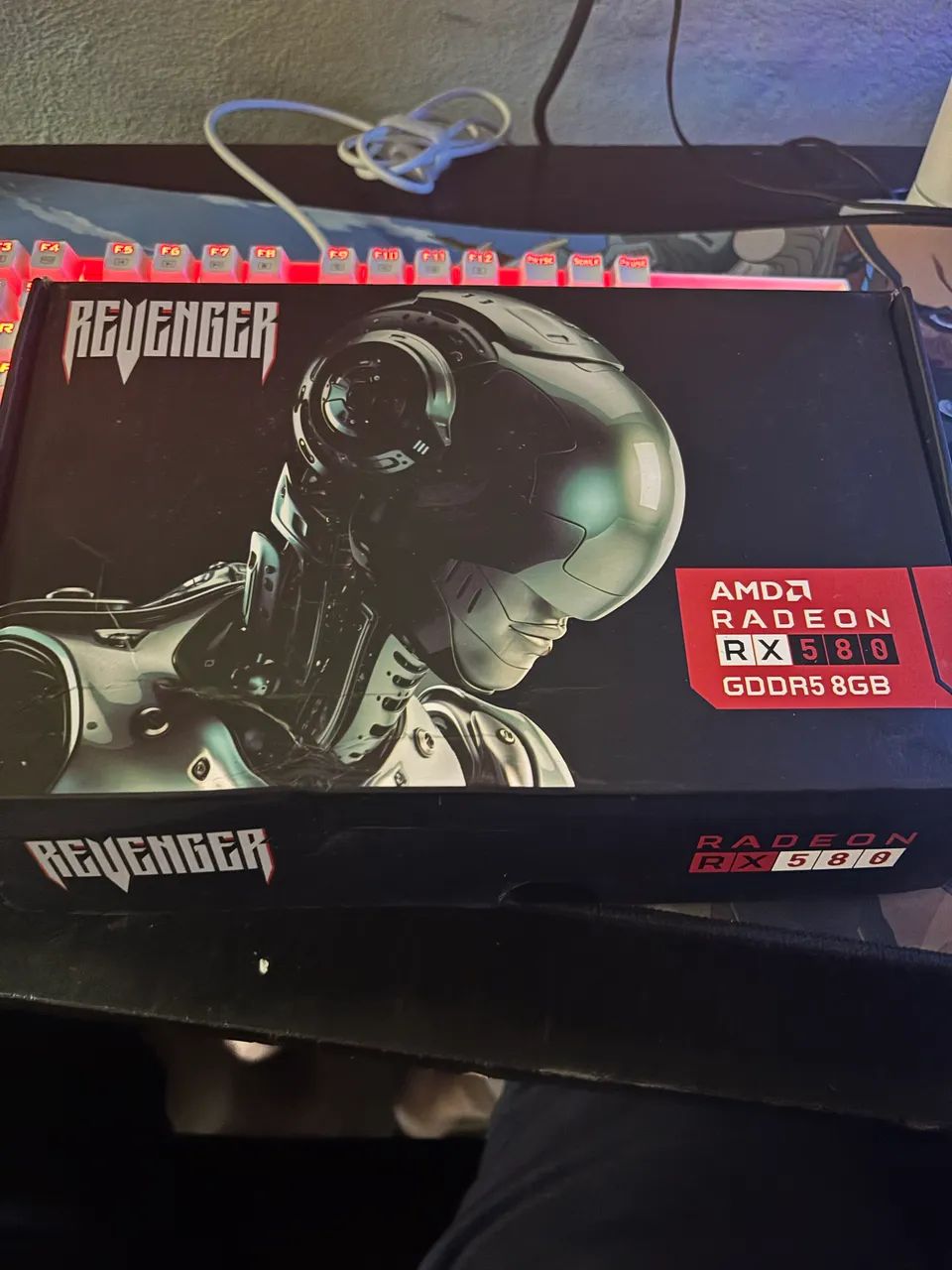 RX 580 placa de vídeo 