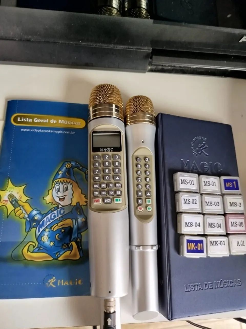 Videokaraokê Portátil Magic Sing