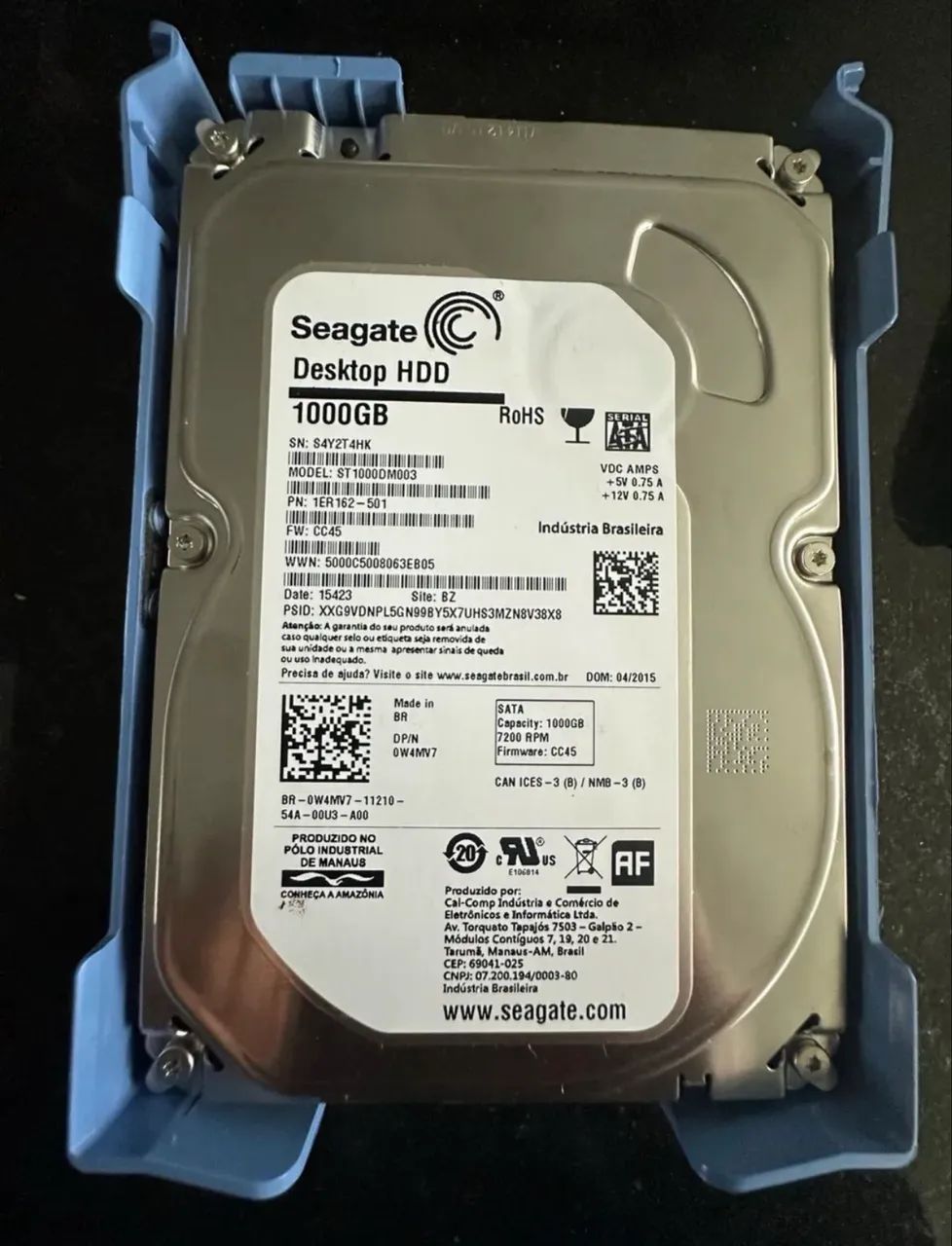 2 HDs Sata 1 Tera e 500gb - Foto 2