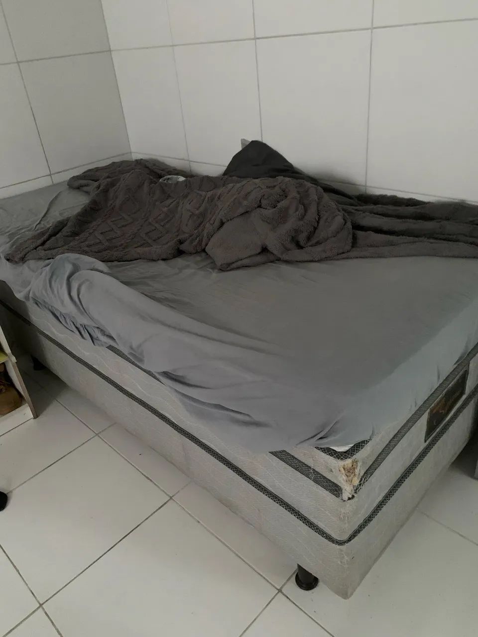 Cama Box de Solteiro Conjugada - Troco Por Frete - Foto 2