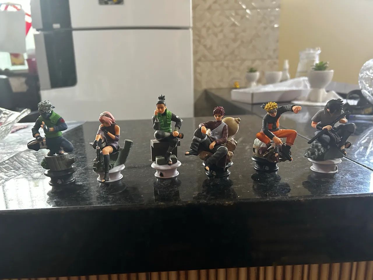 Kit 6 Miniaturas Naruto Shippuden - Colecionáveis - Foto 3