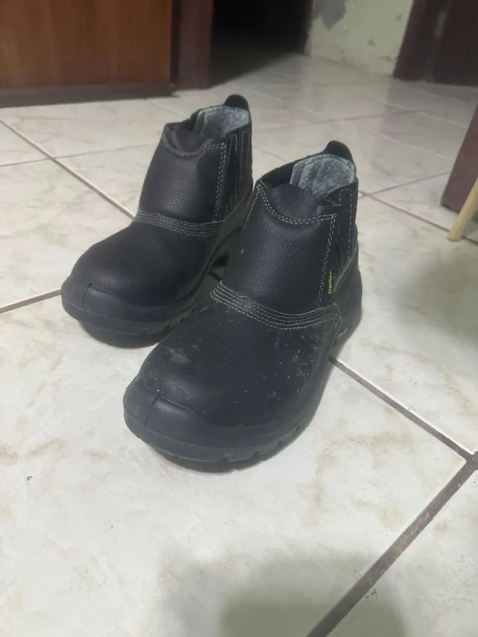 Bota de couro 