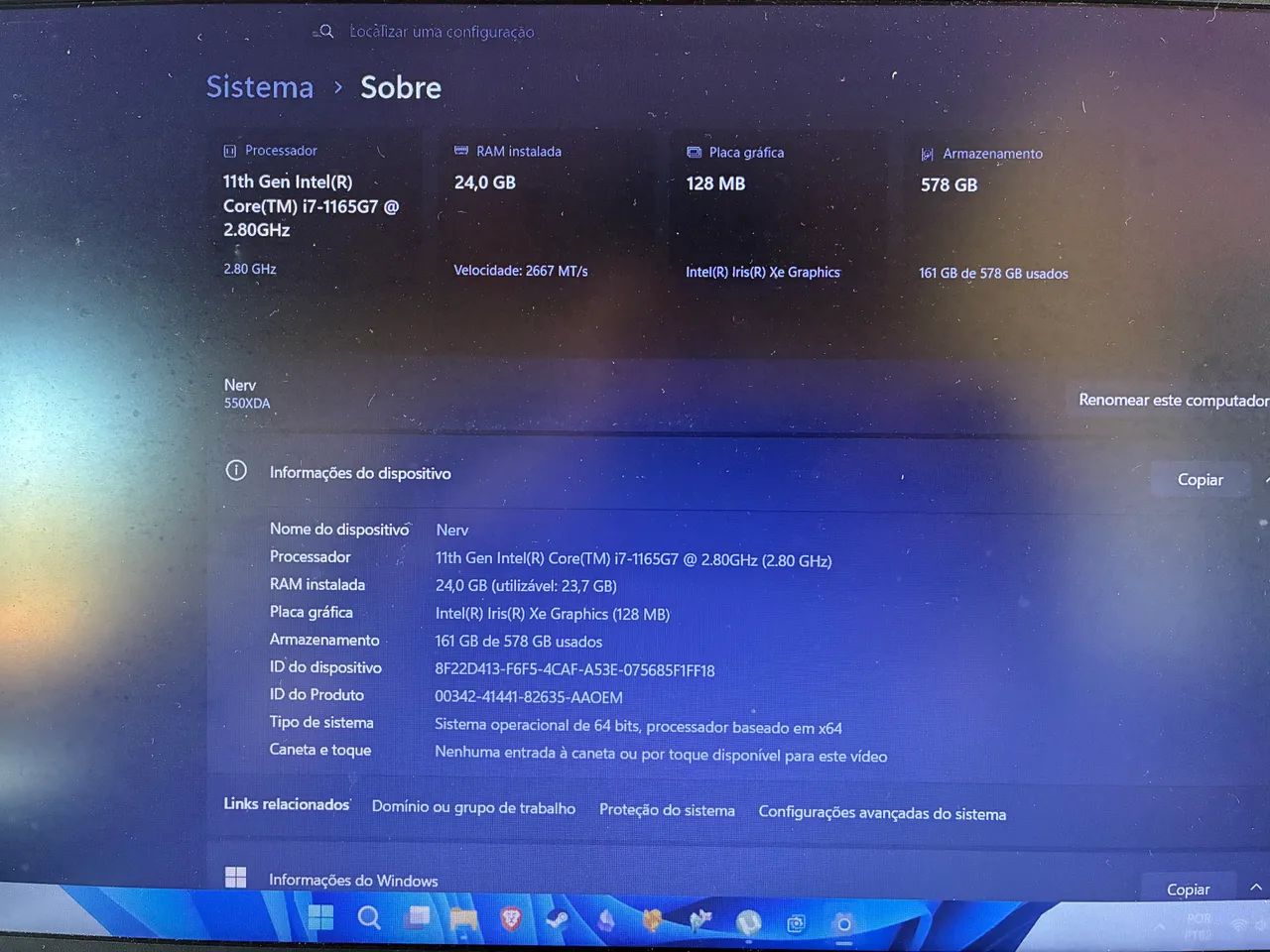 Notebook Samsung I7 24GB RAM - Foto 3