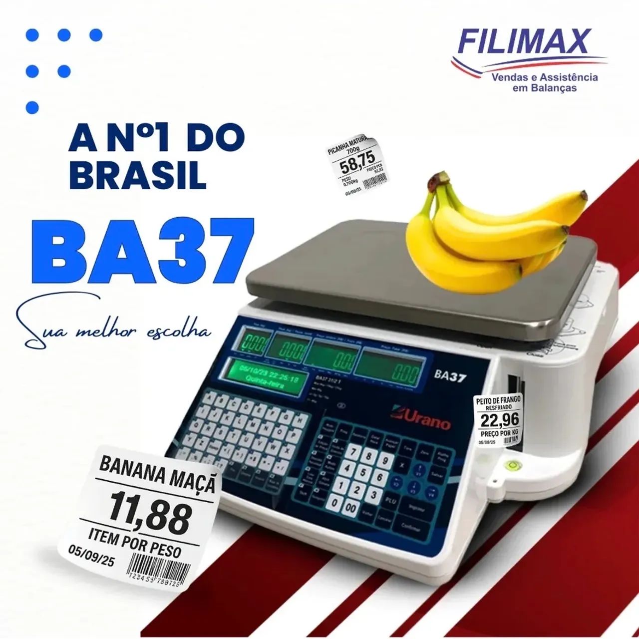 Balança Etiquetadora 31kg 