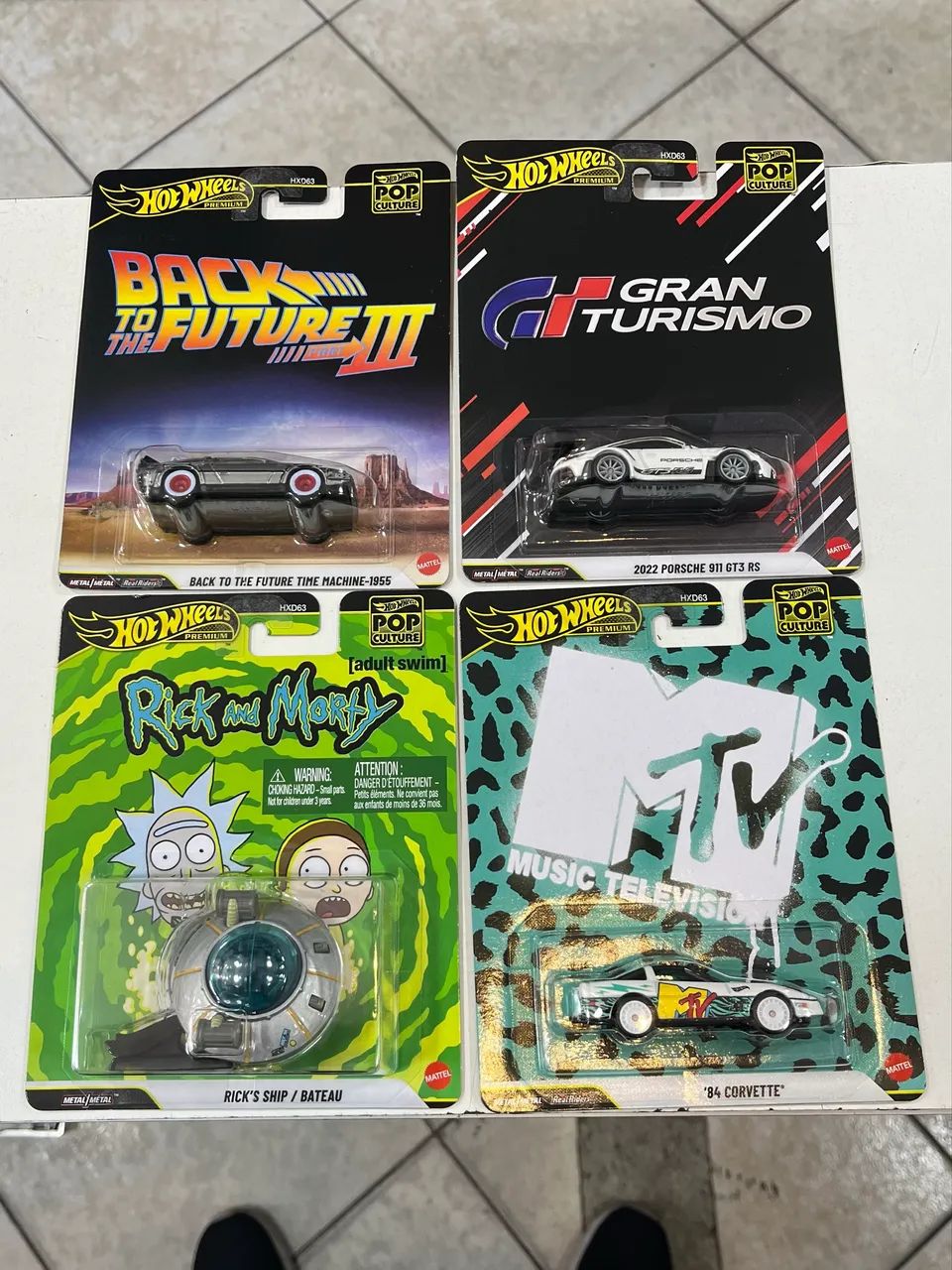 Hot Wheels コレクターエディション 4台セット Kit Hot Wheels Pop Culture 4/4 2026 HXD63-944P Novo Lacrado