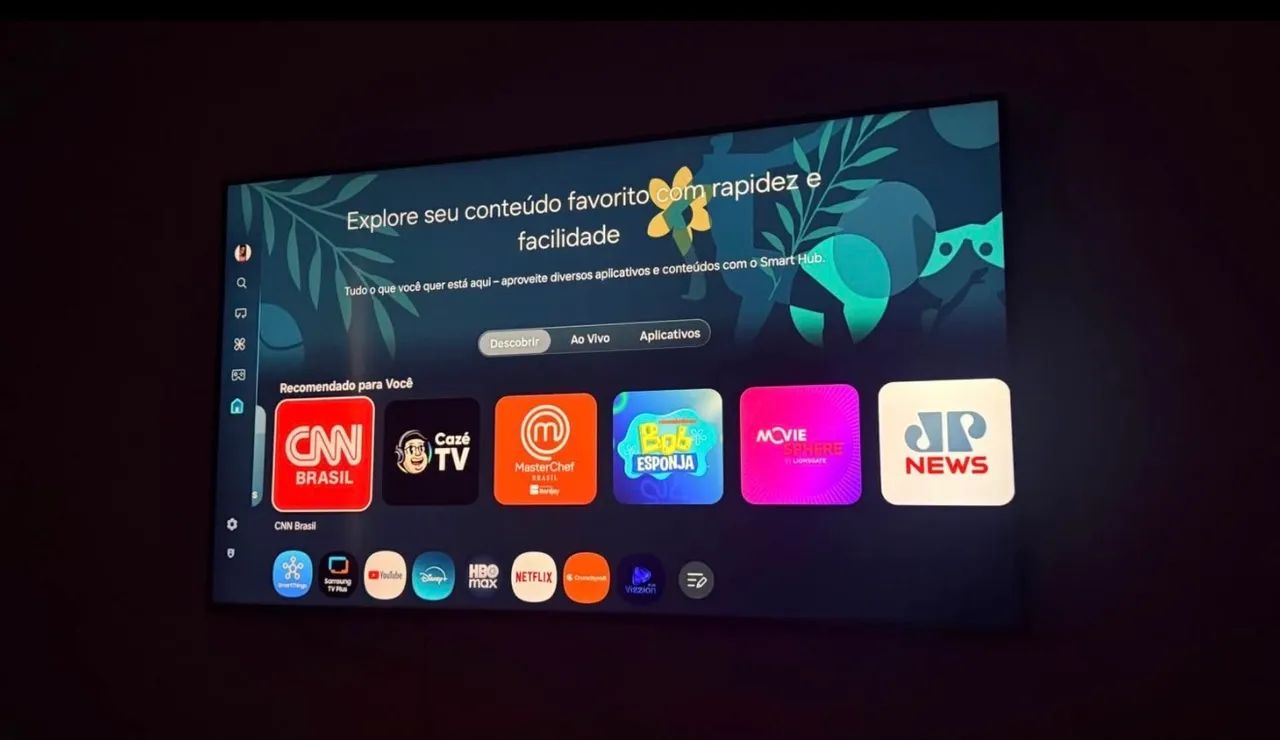 Smart Tv Samsung QLED 50 polegadas - Foto 3