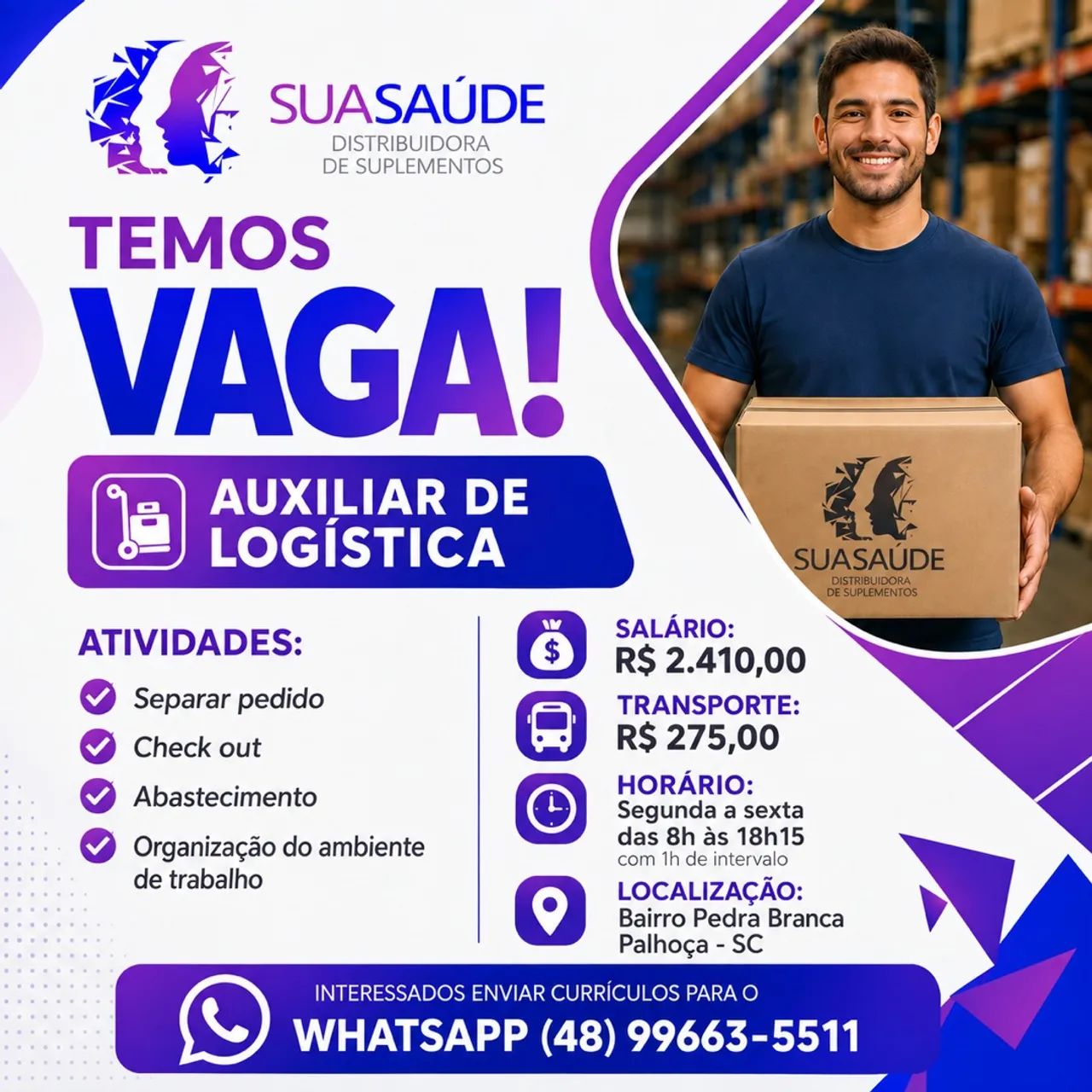 AUXILIAR DE LOGÍSTICA