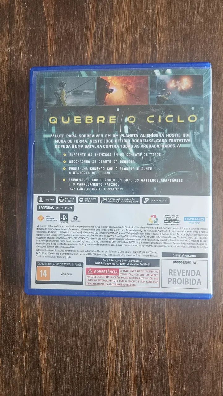Jogo returnal ps5 e ps4  - Foto 2