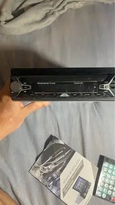 Mp5 retrátil com espelhamento IOS e Andróid - Foto 3